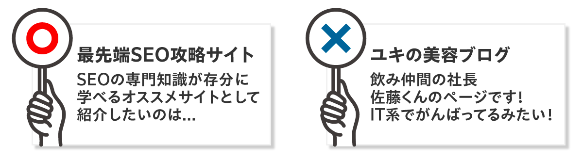 関連性の高い被リンク