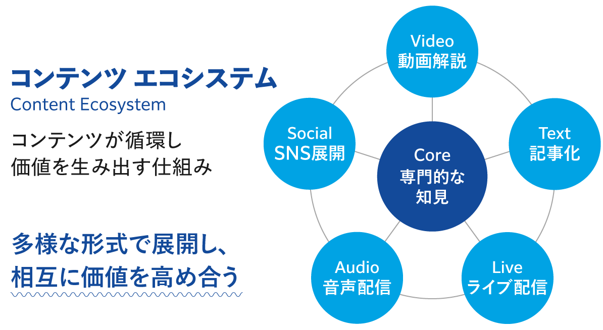 コンテンツエコシステム