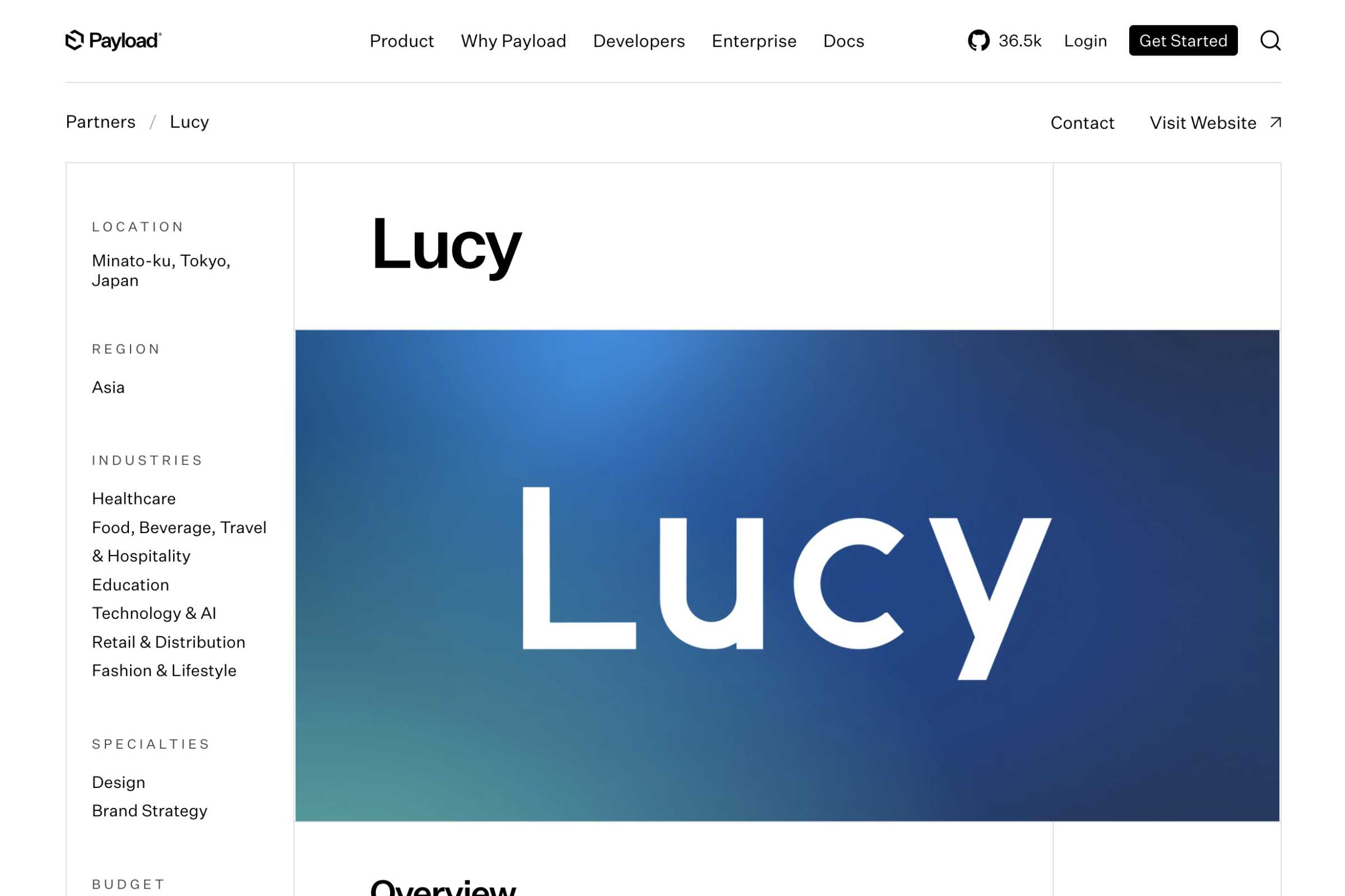 パートナーページ