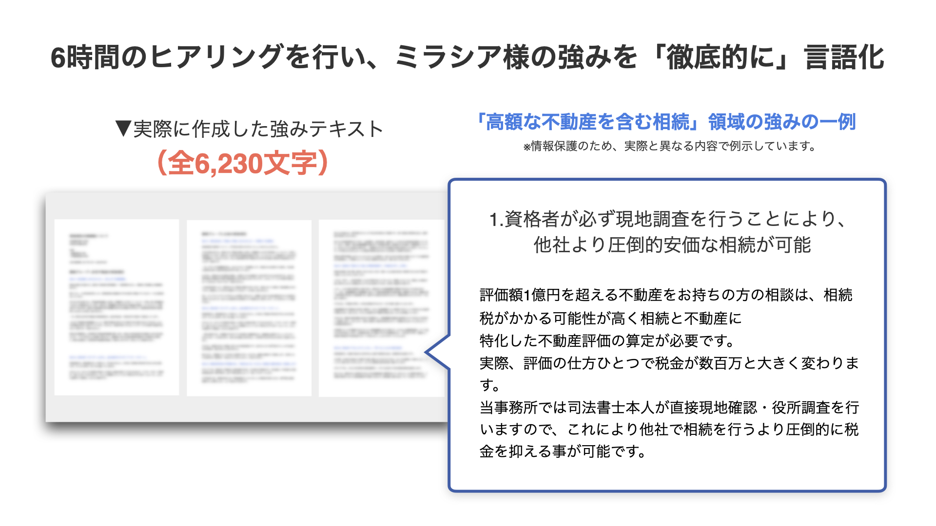徹底的な強みの言語化